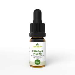 CBD Gold Plus Öl 5% - Vollspektrum THC frei - 10ml