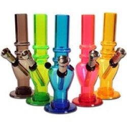 Mini Acrylbongs Neon farbig