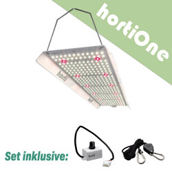 hortiONE V3 LED Set mit Netzteil und Dimmer