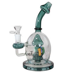 Black Leaf - Bubbler Bong "Mushrooms" mit Lochdiffusor