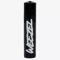 WEEZEL x CLIPPER Feuerzeug - All Black mit Logo von Hombre SUK