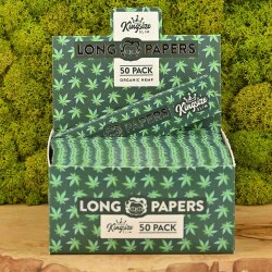 Grannys Organic Hanf Kingsize Slim Papers - Display Box (50 Stück)