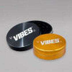 VIBES x Aerospaced Grinder, Raumfahrt-Aluminium, 63 mm, 2-teilig, verschiedene Farben