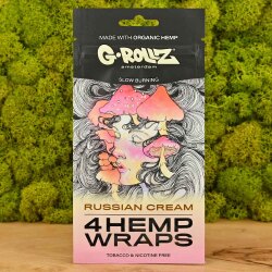 G-ROLLZ "Russian Cream" 4 Hemp Wraps