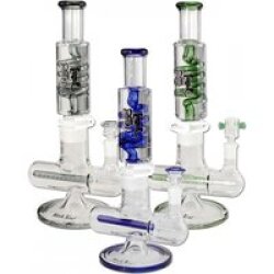 BL Liquid Bong mit Spirale und Inline Slit