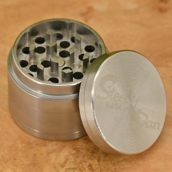 Black Leaf Steely Dan Edelstahl Grinder ⌀39mm - 4 teilig