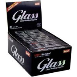 Luxe Glass Clear Papers 1 1 4