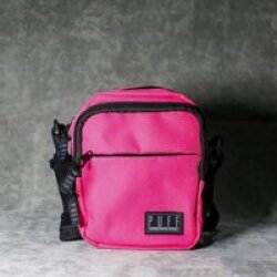 PUFF Case Schultertasche pink