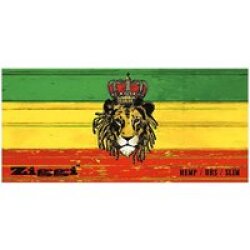 Ziggy© Papers + Tips Rasta Lion Slim Hanfpapier