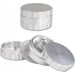 Aluminium Grinder 3-tlg. silber