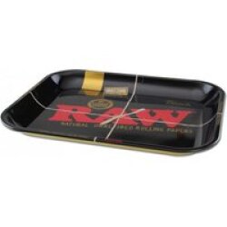 RAW Metal Rolling Tray L schwarz