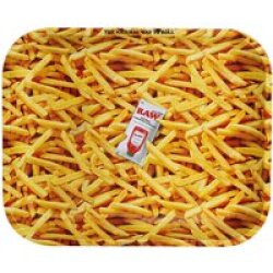 RAW French Fries Rolling Tray L