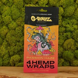 G-ROLLZ "Passion Haze" 4 Hemp Wraps