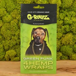 G-ROLLZ "Green Funk" (Grape) 4 Hemp Wraps