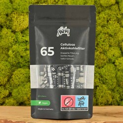 Kailar Aktivkohlefilter Slim (65er Pack) - schwarz