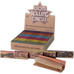 Lion Rolling Circus Unbleached Papers KSS