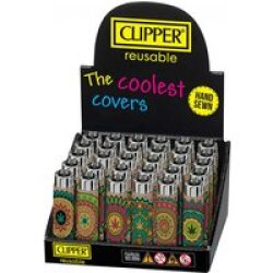 CLIPPER Cork Covers Feuerzeuge MANDALA