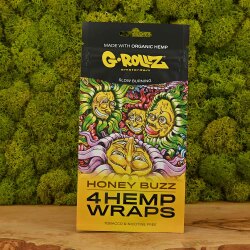 G-ROLLZ "Honey Buzz" 4 Hemp Wraps