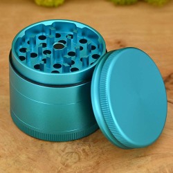 Aluminium Grinder Matt Blau ⌀50mm