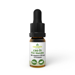 CBD Öl für Hunde mit Lachsöl 10% - 10ml