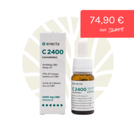 Enecta CBD Gesichtsöl C 2400 - 10 ml