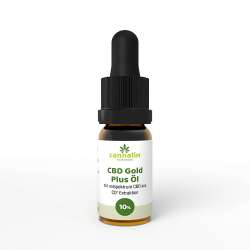 CBD Gold Plus Öl 10% - Vollspektrum THC frei - 10ml