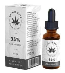 Plus CBD Öl 35% - Grünes Gold