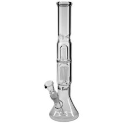 Black Leaf Wasserpfeife, PERCOLATOR-Bong, Perkolator, Eis-Bong Black Leaf Logo 'Tree-Perc'