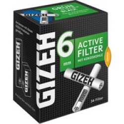 Gizeh Black Aktivkohlefilter Joint