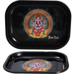 Black Leaf Rolling Tray Ganesha S