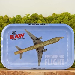 RAW Medium Rolling Tray - Prepare for Flight