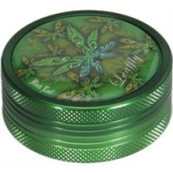 Black Leaf Grinder 2-tlg. Leaffly grün