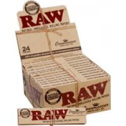 RAW Connoisseur Longpapers King Size Slim + Tips