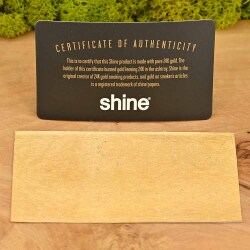 Shine 24k Gold Rolling Paper - King Size