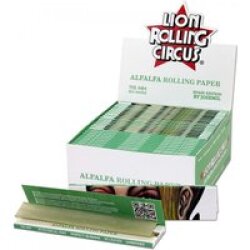 Lion Rolling Circus Alfalfa Rolling Papers KS Slim