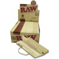 RAW Connoisseur Organic Hemp Papers KS Slim+Tips