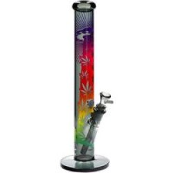 FIRE-FLOW™ X Black Leaf Bong UFO GRADIENT