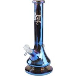 BL Neverland Glasbong Regenbogeneffekt blau