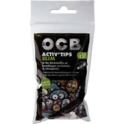 OCB Activ Tips Slim Aktivkohlefilter Limited Edition