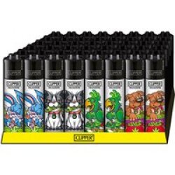 CLIPPER Feuerzeuge STONED ANIMALS