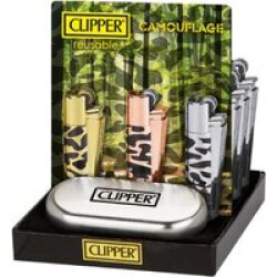 CLIPPER CLASSIC Metallfeuerzeug CAMOUFLAGE