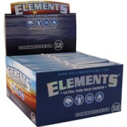 ELEMENTS CONNOISSEUR Reis-Papers KS Slim Tips