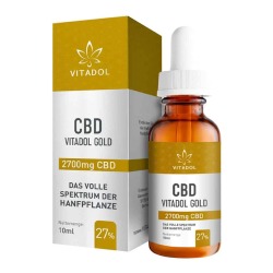 VITADOL GOLD BIO CBD ÖL 27% 10ML