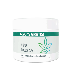 CBD Balsam 50 ml + 20% Gratis · mit Lärchenharz