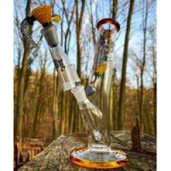 Black Leaf Hanuman Bong gebogen