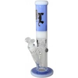 Black Leaf 2Blue Zylinderbong Ice blau