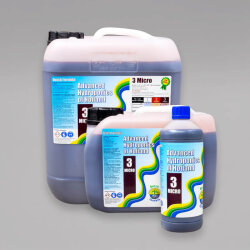 Advanced Hydroponics 3 Micro, 1L, 5L, 10L oder 25L