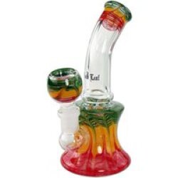 Black Leaf Mini-Bubbler rasta