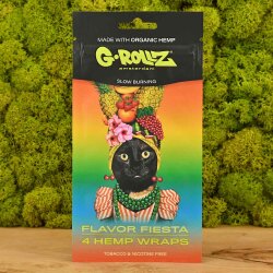 G-ROLLZ "Flavor Fiesta" (Multifruit) 4 Hemp Wraps