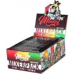 Monkey King Mixerpack Slim + Tips + Tray ungebl.